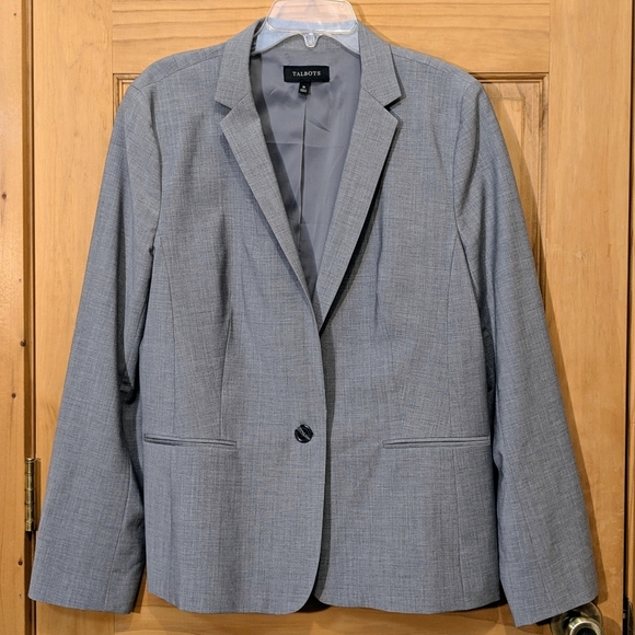 Talbots Jackets & Blazers - Talbots Women's Classic Gray Suit Jacket